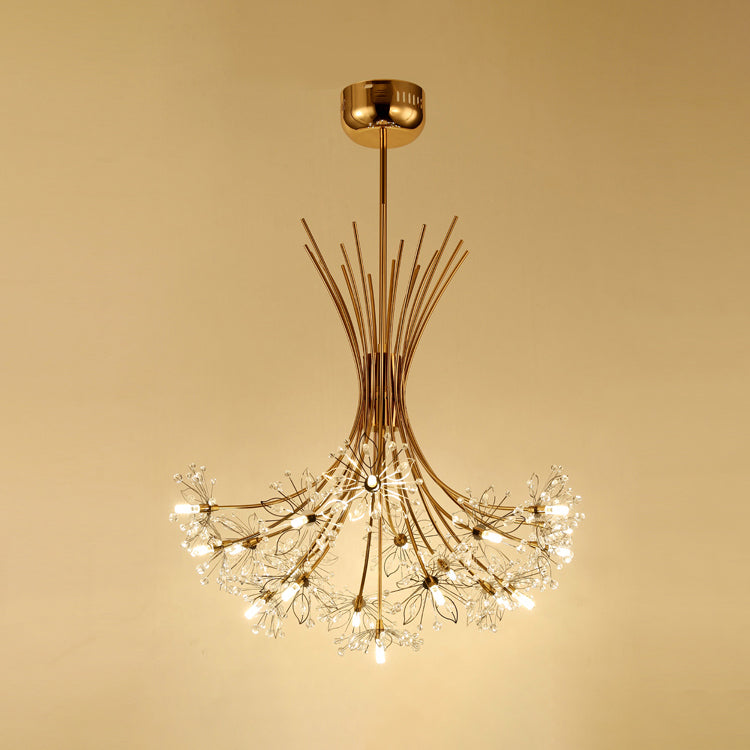 Lucie Lustre Bouquet de Cristal Moderne 13/19 Lumières
