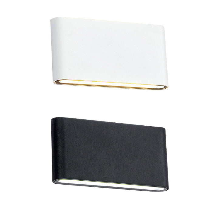 Isabelle Rectangular Wall Washer Lamp – LED Aluminum, 4.5"–7"