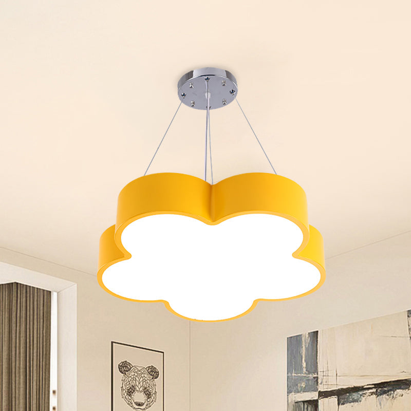 Émilie Flower Acrylic LED Kids Pendant Light