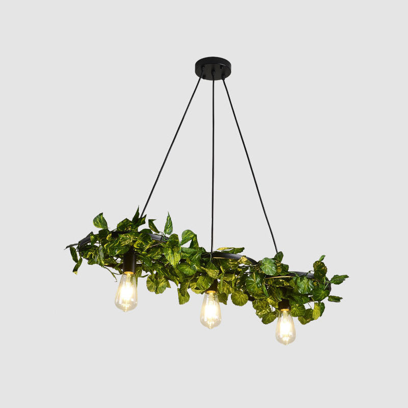 Suspension lustre Anaëlle Rustic Wheel