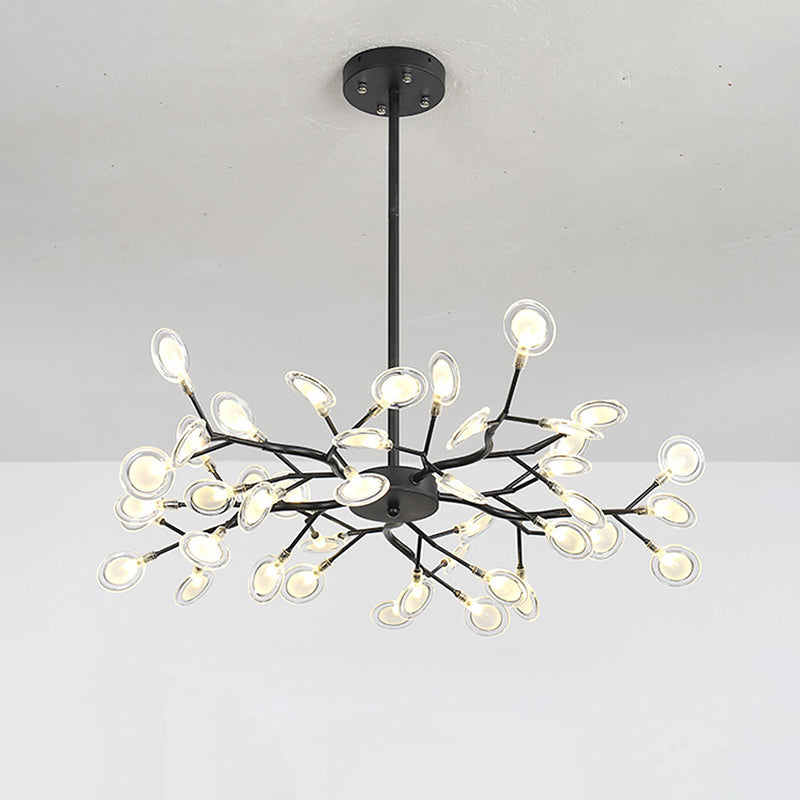 Auréliane Firefly Branch Chandelier Suspendu LED en Acrylique