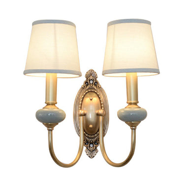 Clémence Brass Swoop Arm Wall Sconce