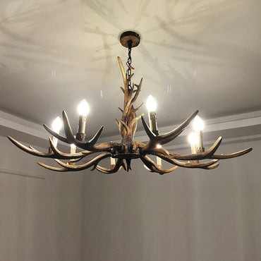 Thérèse Antler Resin Chandelier