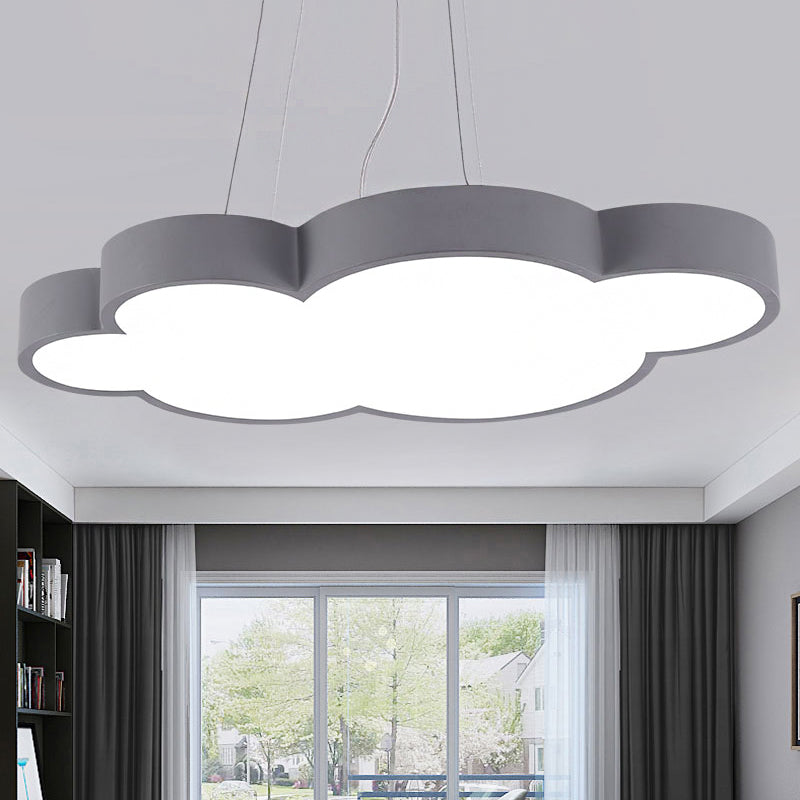 Plafonnier LED Isabelle Nuage Flottant pour Enfants, Style Nordique