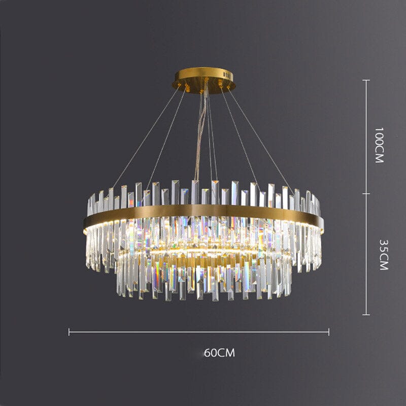 Celeste Orion Handcrafted Crystal Chandelier