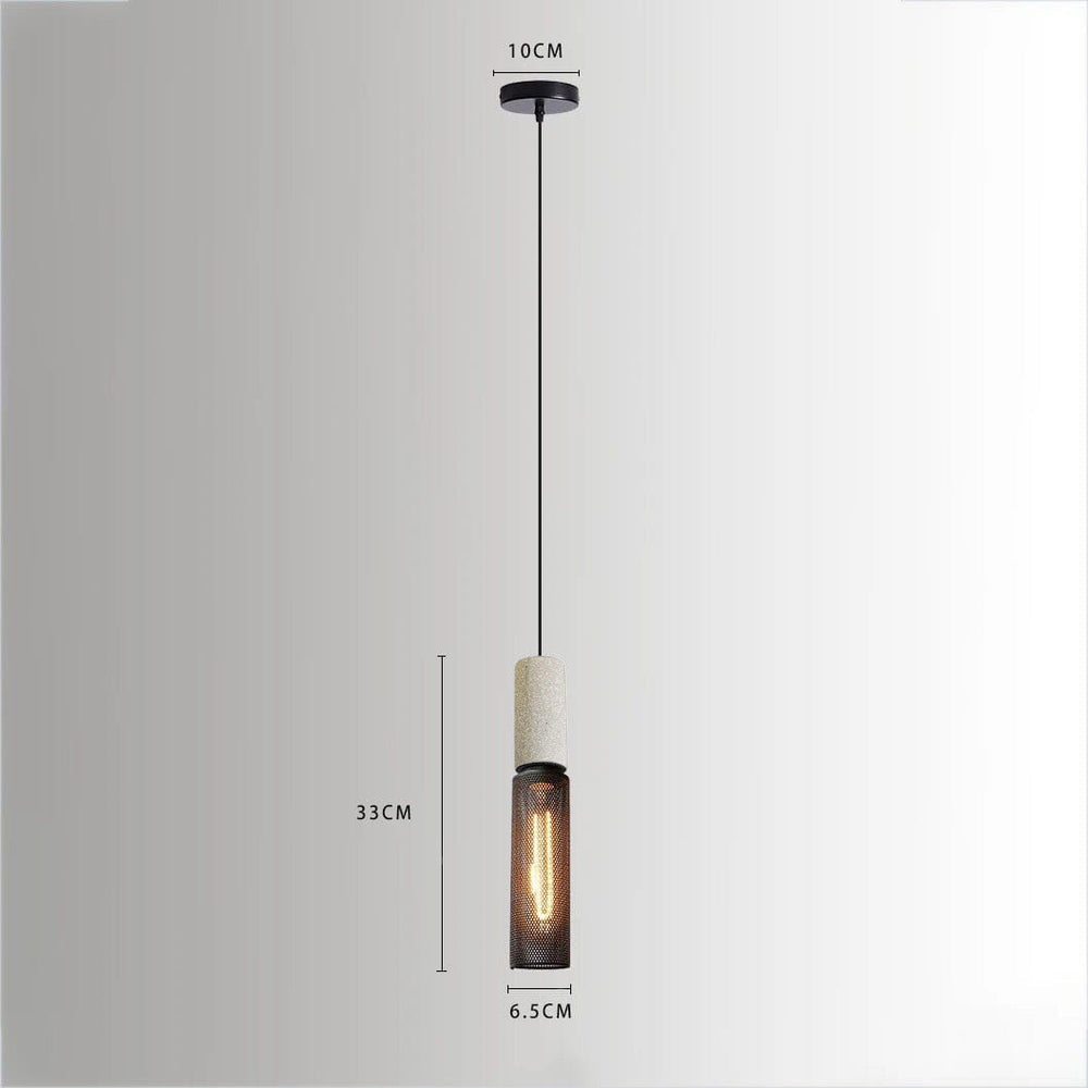 Amélie Industrial Cement Pendant Light