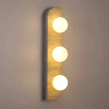 Applique murale LED Élodie Arco Travertin