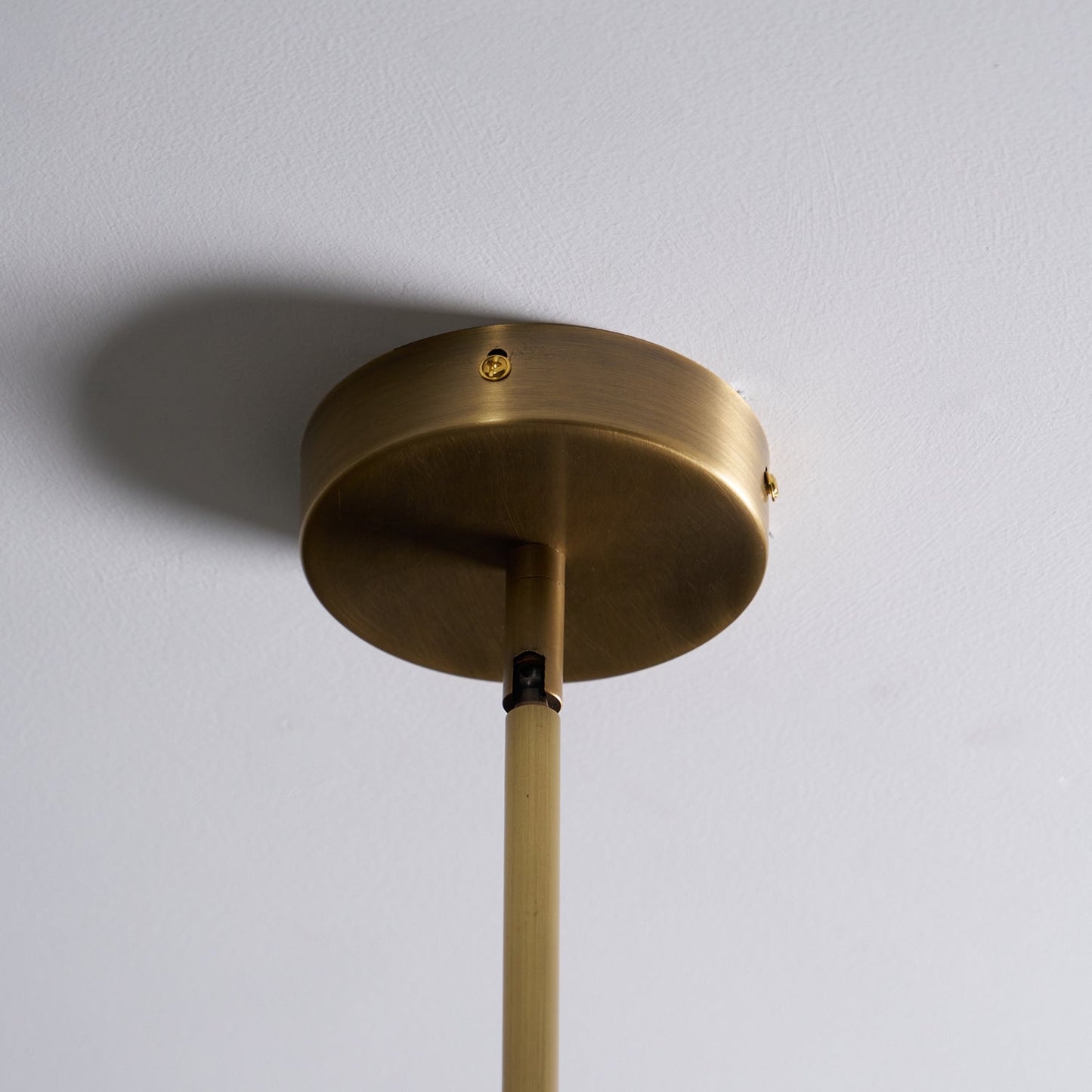 Colette Linear Brass Fabric Shade Chandelier