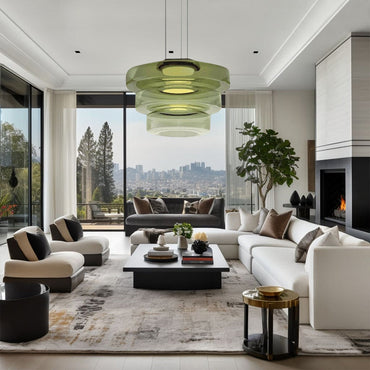 Suspension en verre scandinave Juliette