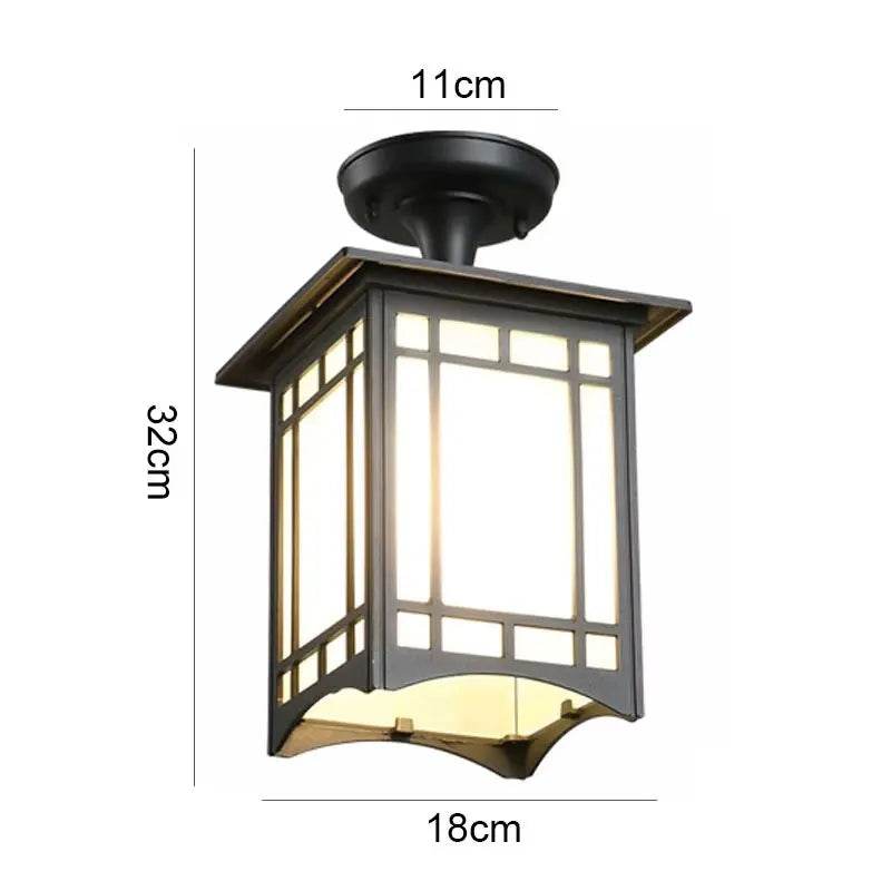 Plafonnier d'extérieur Aurélie Lampe de balcon étanche
