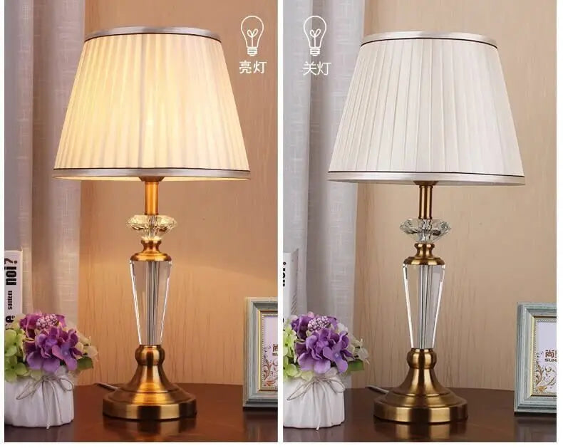 Lampadaire Rétro Européen en Cristal pour Salon et Chambre