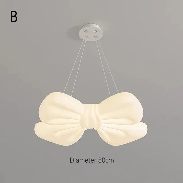 Plafonnier LED Nœud Papillon Sophie Creative Lampe Décorative pour Chambre d'Enfant