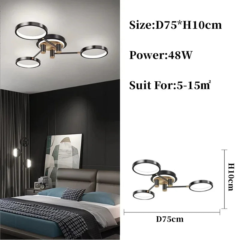 Lustre Moderne Suspendu LED Valérie