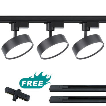 Lucie LED Track Light Adjustable Spotlight Rail Fixture
