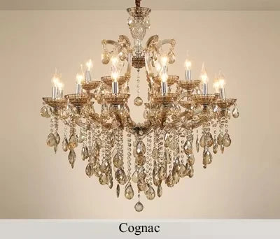 Lustre de restaurant nordique Éclairage classique de salon Lampe suspendue en cristal Lumière suspendue moderne pour la maison Lampe suspendue de hall