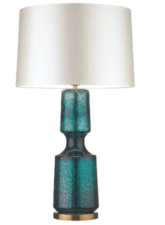 Lampe de table contemporaine en verre Valence Art