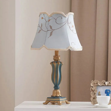 Lampe de table sculptée Élodie Nordic Green