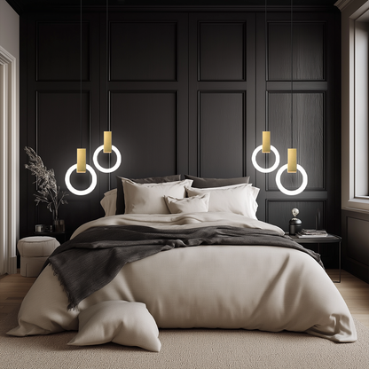 Pendentif Isabelle Cercle Lumineux
