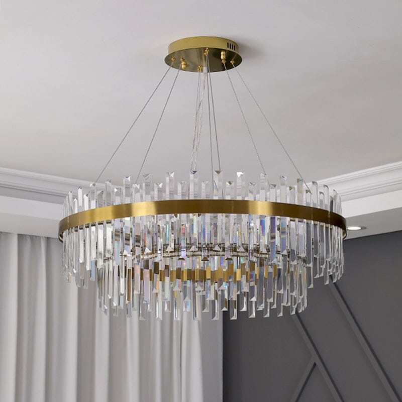Celeste Orion Handcrafted Crystal Chandelier