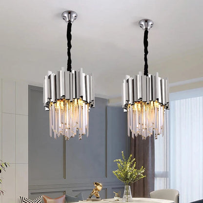 Clara Luxury Crystal Pendant Hanging Light