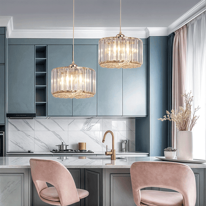 Chloé Suspension à plusieurs niveaux en cristal