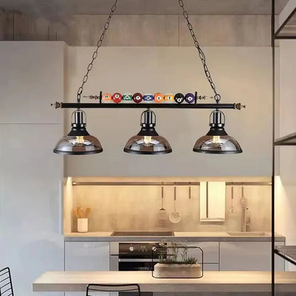 Lustre LED Sophie Nordic Rétro Billard Suspension