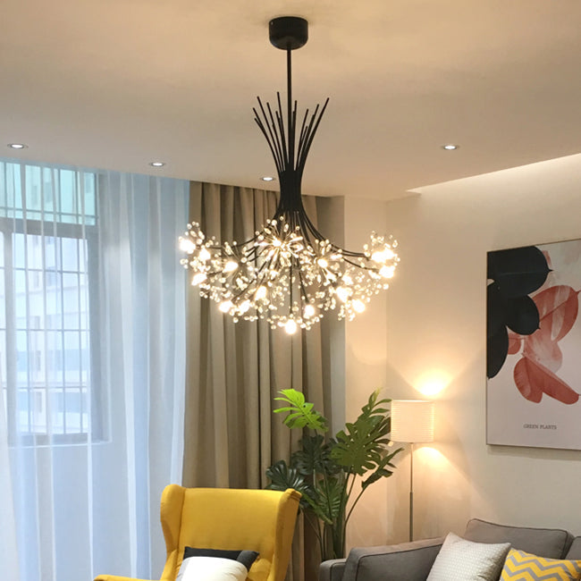 Lucie Lustre Bouquet de Cristal Moderne 13/19 Lumières