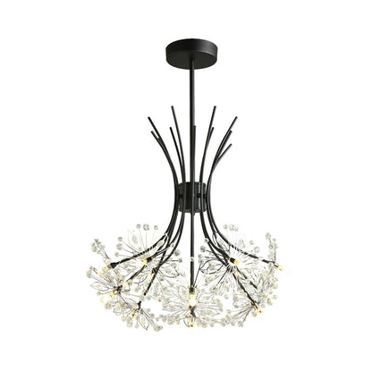 Lucie Lustre Bouquet de Cristal Moderne 13/19 Lumières