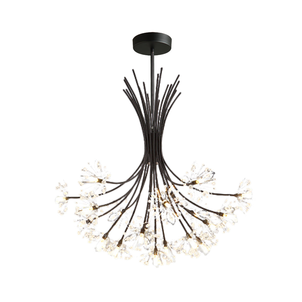 Lucie Lustre Bouquet de Cristal Moderne 13/19 Lumières