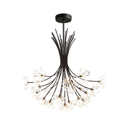 Lucie Lustre Bouquet de Cristal Moderne 13/19 Lumières