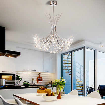 Lucie Lustre Bouquet de Cristal Moderne 13/19 Lumières