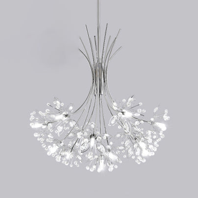 Lucie Lustre Bouquet de Cristal Moderne 13/19 Lumières