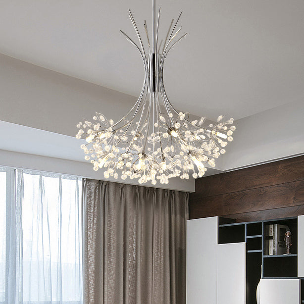 Lucie Lustre Bouquet de Cristal Moderne 13/19 Lumières
