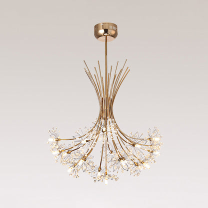 Lucie Lustre Bouquet de Cristal Moderne 13/19 Lumières