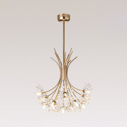Lucie Lustre Bouquet de Cristal Moderne 13/19 Lumières