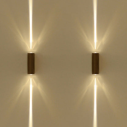 Sophie Black Rectangular LED Wall Sconce Light