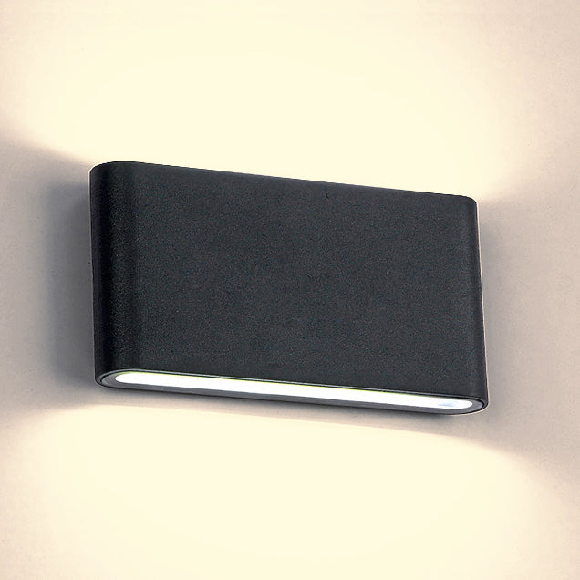 Isabelle Rectangular Wall Washer Lamp – LED Aluminum, 4.5"–7"