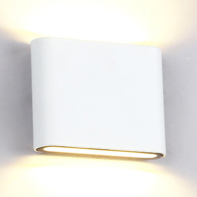 Isabelle Rectangular Wall Washer Lamp – LED Aluminum, 4.5"–7"