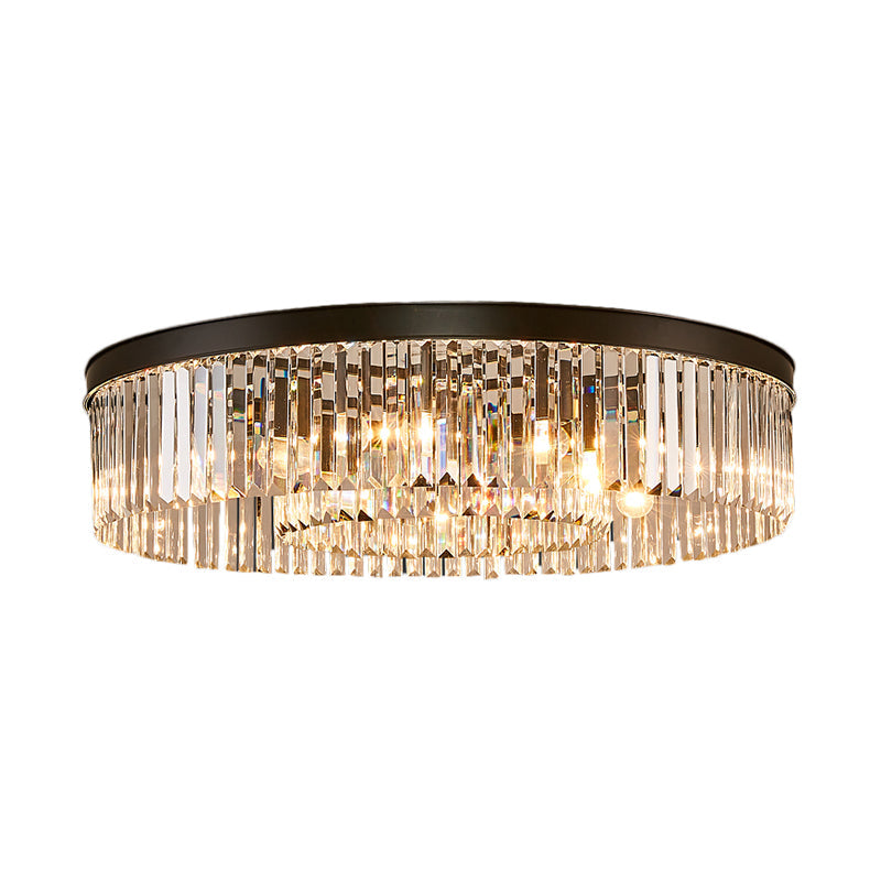 Plafonnier Geneviève Crystal Prism Noir