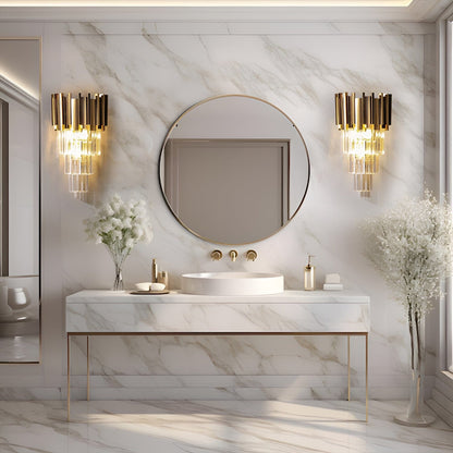 Madeleine Crystal Wall Lamp with Elegant Modern Glow