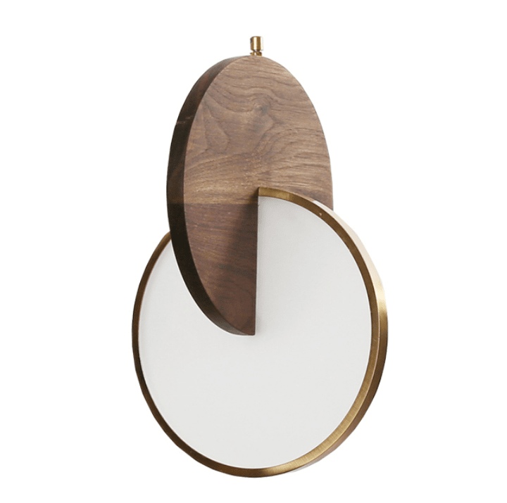Suspension Béatrice en bois d'inspiration italienne