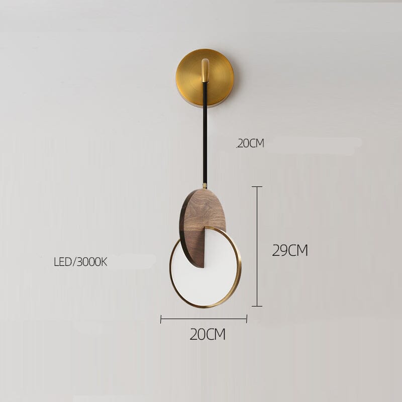 Suspension Béatrice en bois d'inspiration italienne