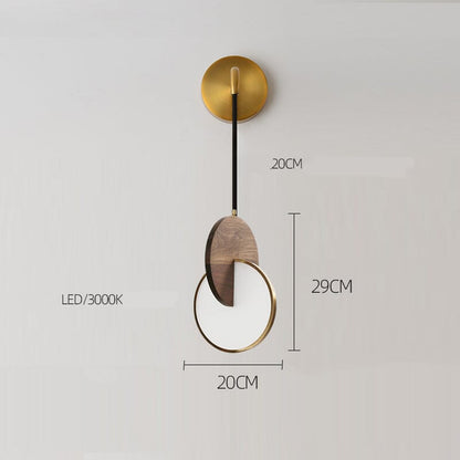 Suspension Béatrice en bois d'inspiration italienne