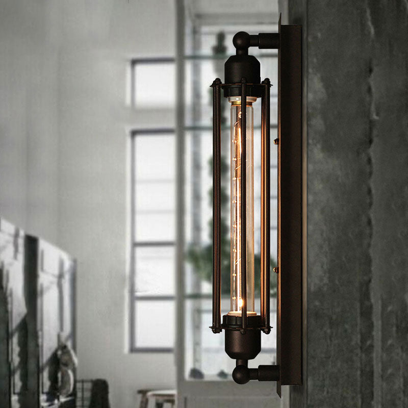 Luca Linear Wire Frame Wall Sconce