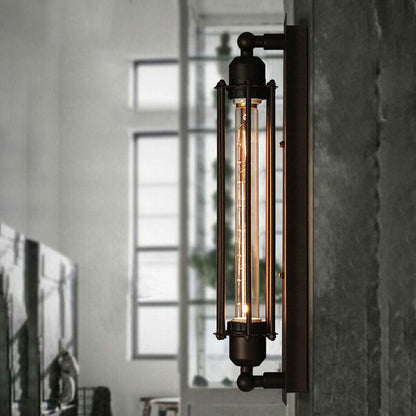 Luca Linear Wire Frame Wall Sconce