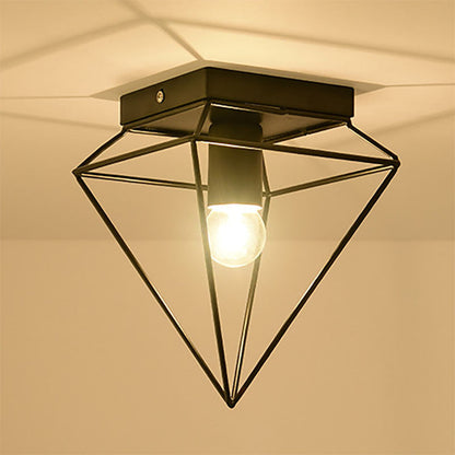 Plafonnier affleurant Chloé Industrial Diamond Cage