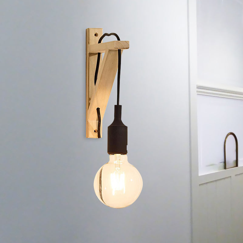 Béatrice Wood Triangle Industrial Wall Light Sconce