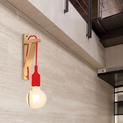 Béatrice Wood Triangle Industrial Wall Light Sconce