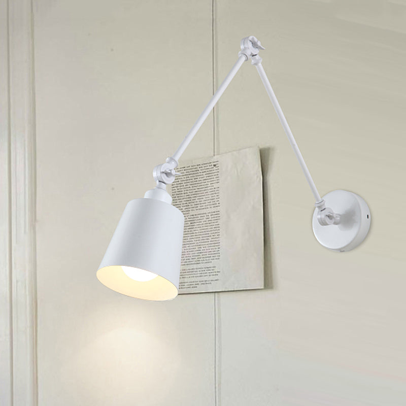 Léonie 2-Joint Swing Arm Wall Reading Light – Nordic Adjustable Sconce