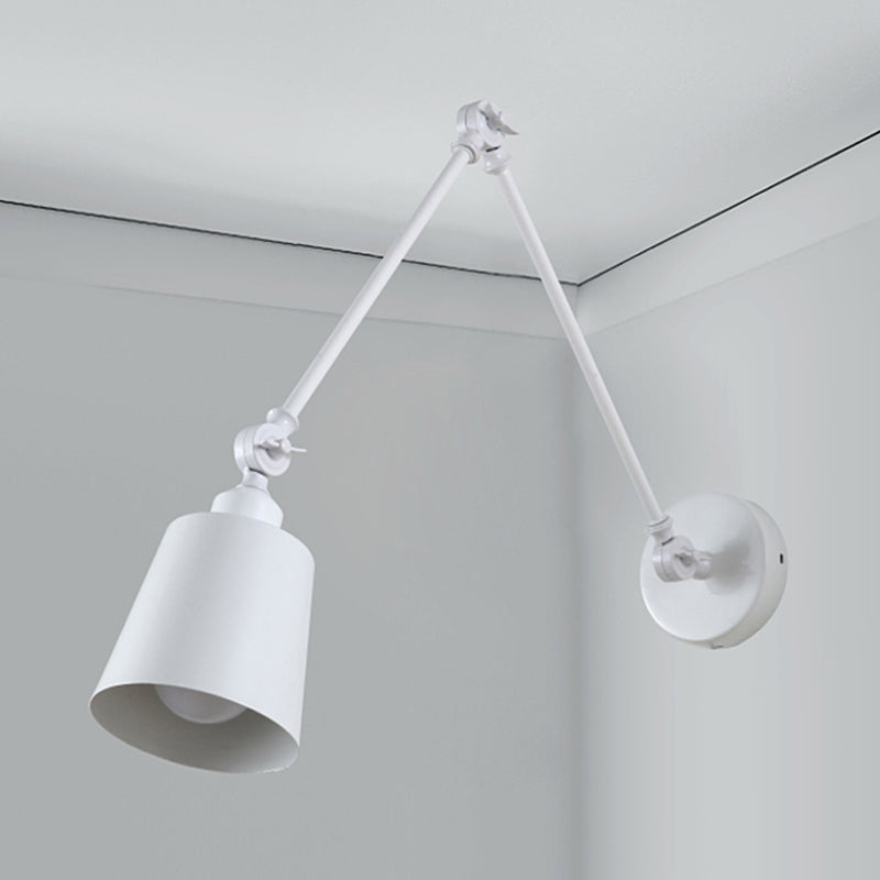 Léonie 2-Joint Swing Arm Wall Reading Light – Nordic Adjustable Sconce